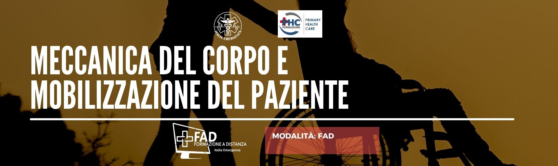 MECCANICA DEL CORPO E MOBILIZZAZIONE DEL PAZIENTE (PHC)