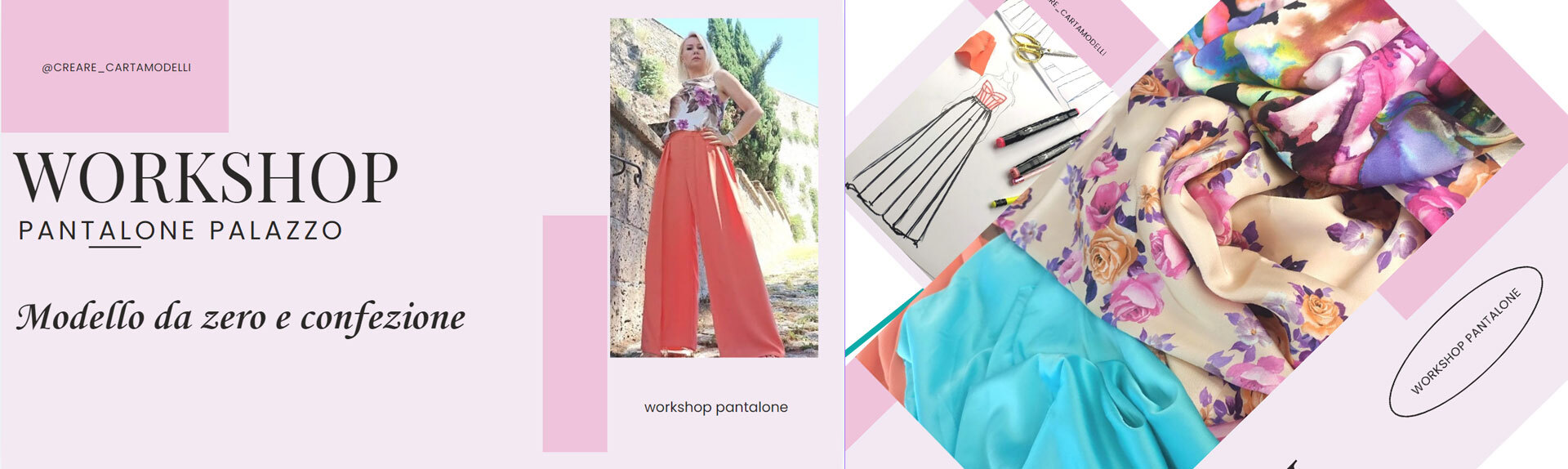 WORKSHOP PANTALONE PALAZZO