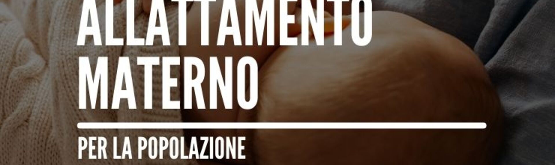 Allattamento materno