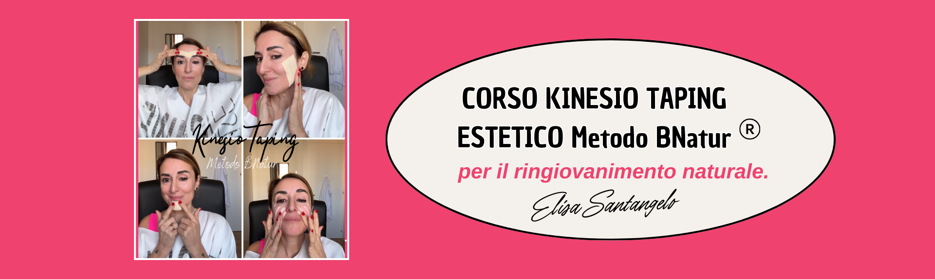Corso Kinesio Taping Estetico Per Un Viso Ringiovanito Effetto Botox!