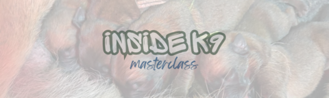 INSIDE K9 - MASTERCLASS sulla crescita del cucciolo