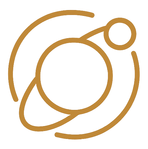 a purple palm tree and a blue ball