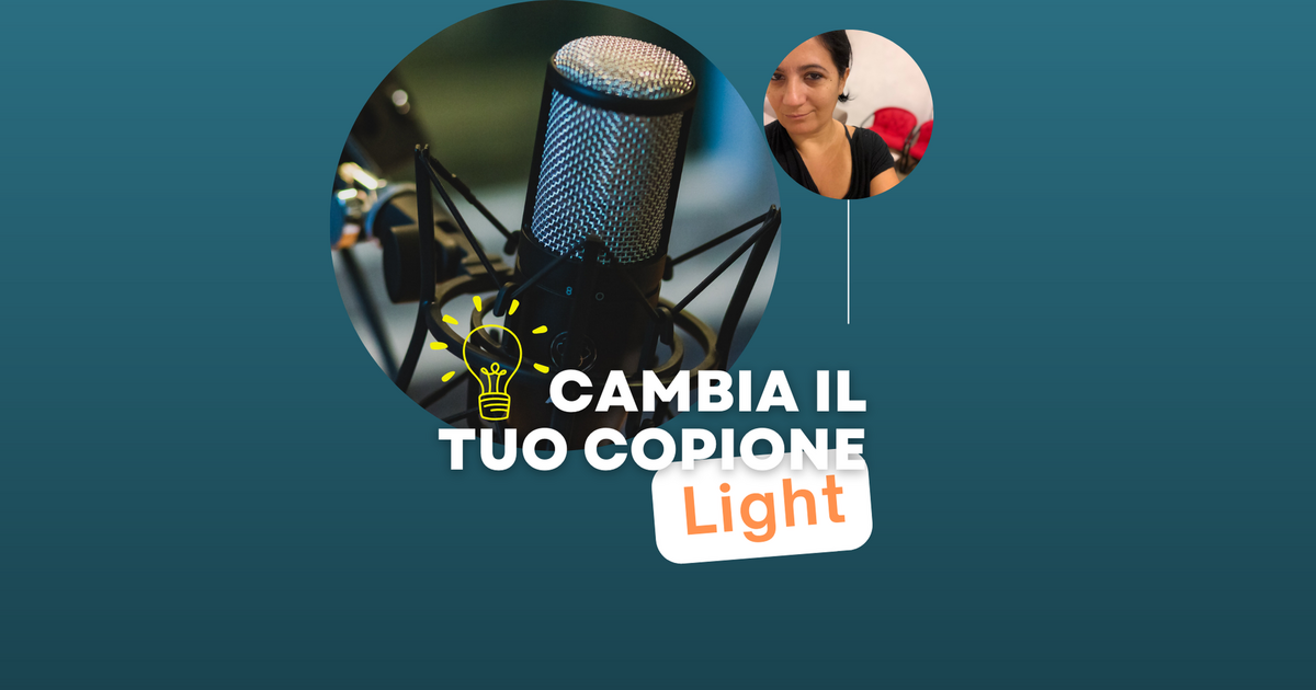 CAMBIA IL TUO COPIONE LIGHT (Check_out)
