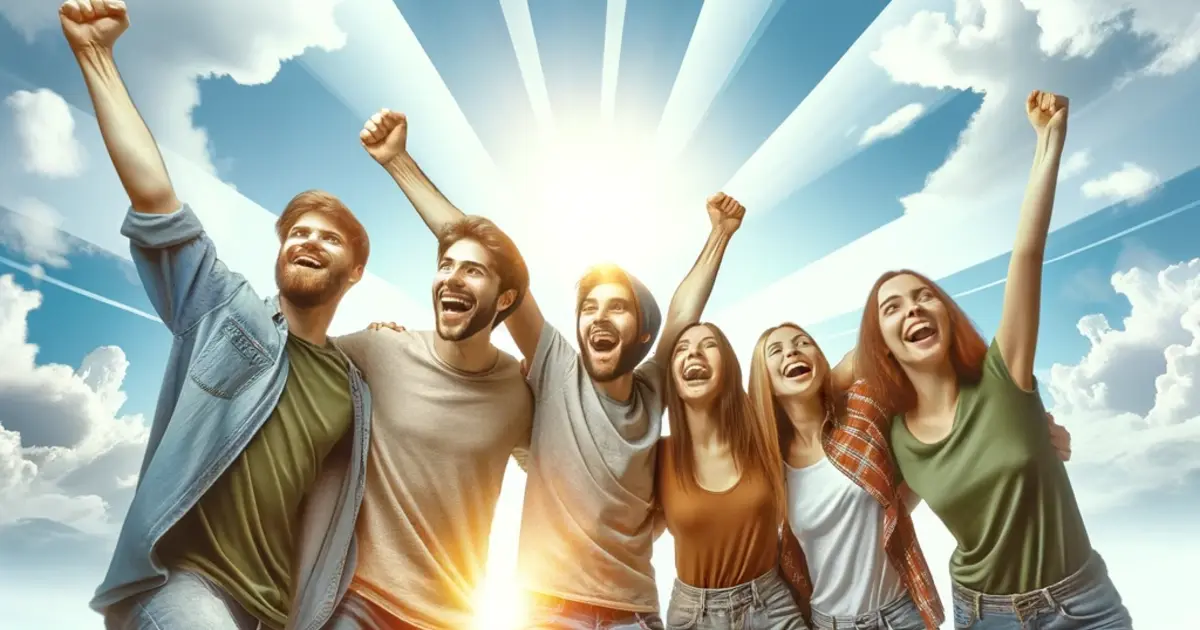 DALL-E_2024-02-11_12.03.54_-_Create_an_image_depicting_five_happy_and_enthusiastic_people-_embodying_a_sense_of_shared_joy_and_positive_energy._These_individuals_are_celebrating_t.webp