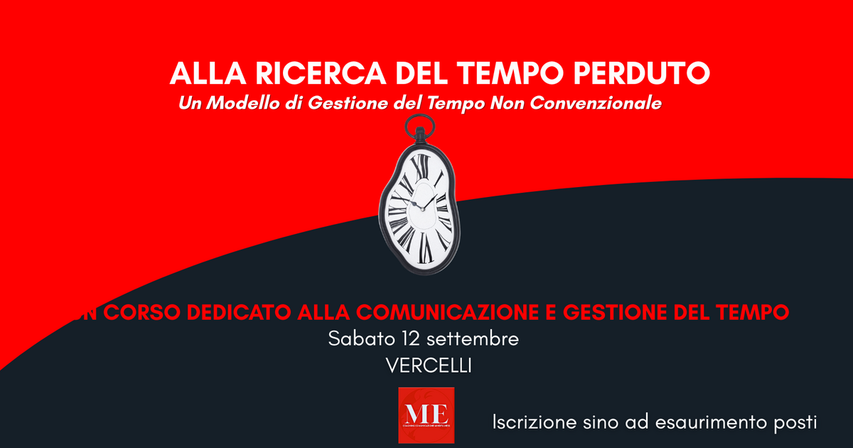 ALLA RICERCA DEL TEMPO PERDUTO